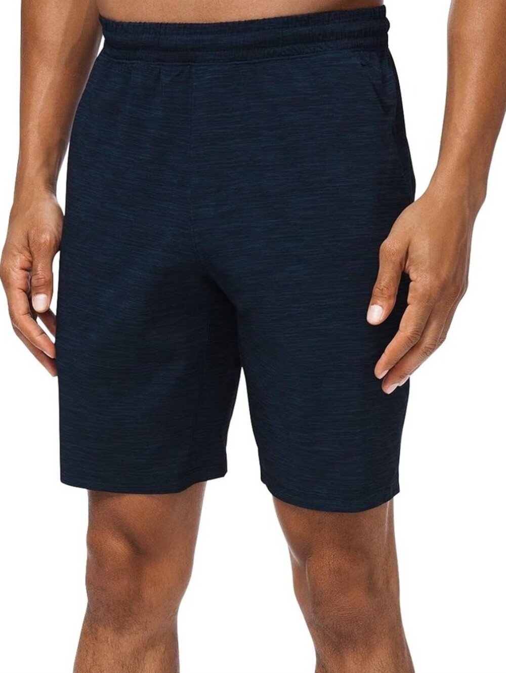 lululemon athletica Men's Dark Navy Heather Athletic Pacer Shorts